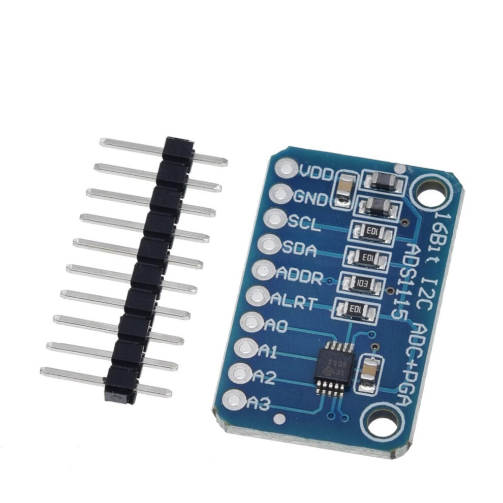 Ads1115 I2c16 Bit Module 4 Channel Development Board Low Power Consumption I2c Adc For Scientific Microcontroller Projects 9393856744398