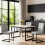 AINPECCA (2PCS PU Light Grey) Set of 2/4 Dining Chairs Wider Back Home Office 9