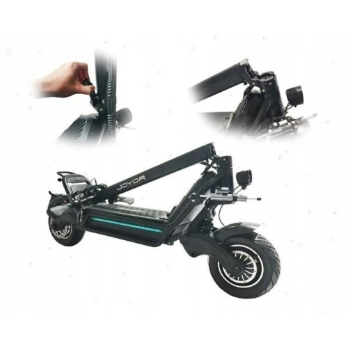 JOYOR E6-S - Scooter elétrico todo-o-terreno 11 polegadas - 2 motores 1600 W - 60 V - Bateria 31,5 Ah 2