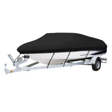 Yacht Boat Cover 11-13 Ft Anti UV Waterproof 210D Heavy Duty Marine Trailerable Canvas