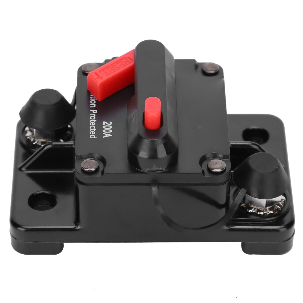 Circuit Breaker Auto Reset Fuse Holder Copper Red