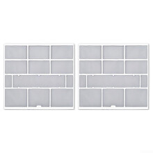 Air Conditioner Dust Screen Filter For Indoor Hanging Unit 28.2 x 26.5 cm Split System AC Compatible
