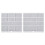 Air Conditioner Dust Screen Filter For Indoor Hanging Unit 28.2 x 26.5 cm Split System AC Compatible 1