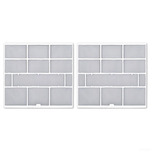 Air Conditioner Dust Screen Filter For Indoor Hanging Unit 28.2 x 26.5 cm Split System AC Compatible