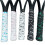Water Absorbent Adhesive Squash Rackets Grip for-black green 4