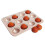 Chestnut Shape 12 Cavity Madeleine Muffin Cake Baking Mould 1