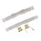 Stainless Steel Wheel Alignment Tool Plates with 10