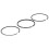 Piston Ring Set Replacement for AirCooled Diesel 4