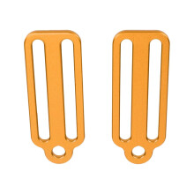 2Pcs Scubas Diving Weight Belt Keeper Retainer Diving-Orange