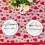 Valentine's Day Lace Heart Table Runner Wedding Dining Table-1 6
