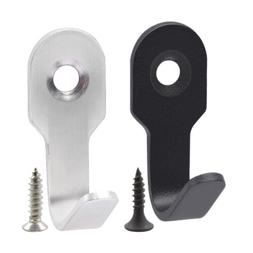 4Pieces Multipurpose Sturdy Stainless Steel Hook for-sand black 1