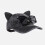 Kitten Hat Adjustable Shades Baseball Hat-Navy blue with glass 5