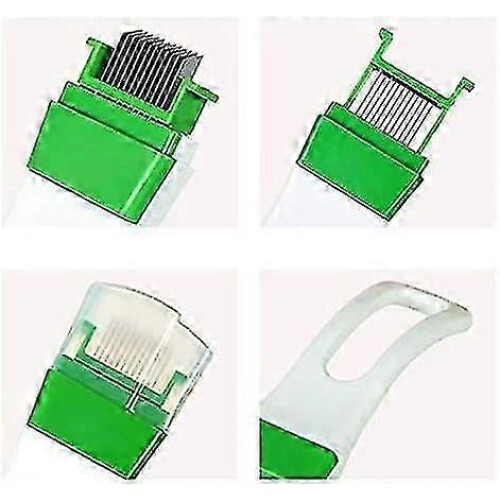Saim 3-Piece Stainless Steel Scallion Cutter Set 2