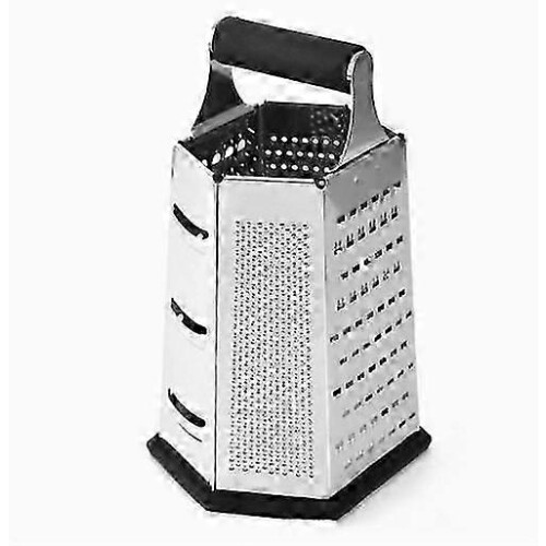 Six-sided rasp, one size, black