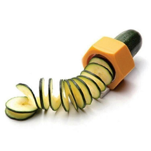 Spiral Cucumber Cutter, Vegetable, Fruit and Salad Cutter, Kitchen Gadget, Kitchen Tool 1