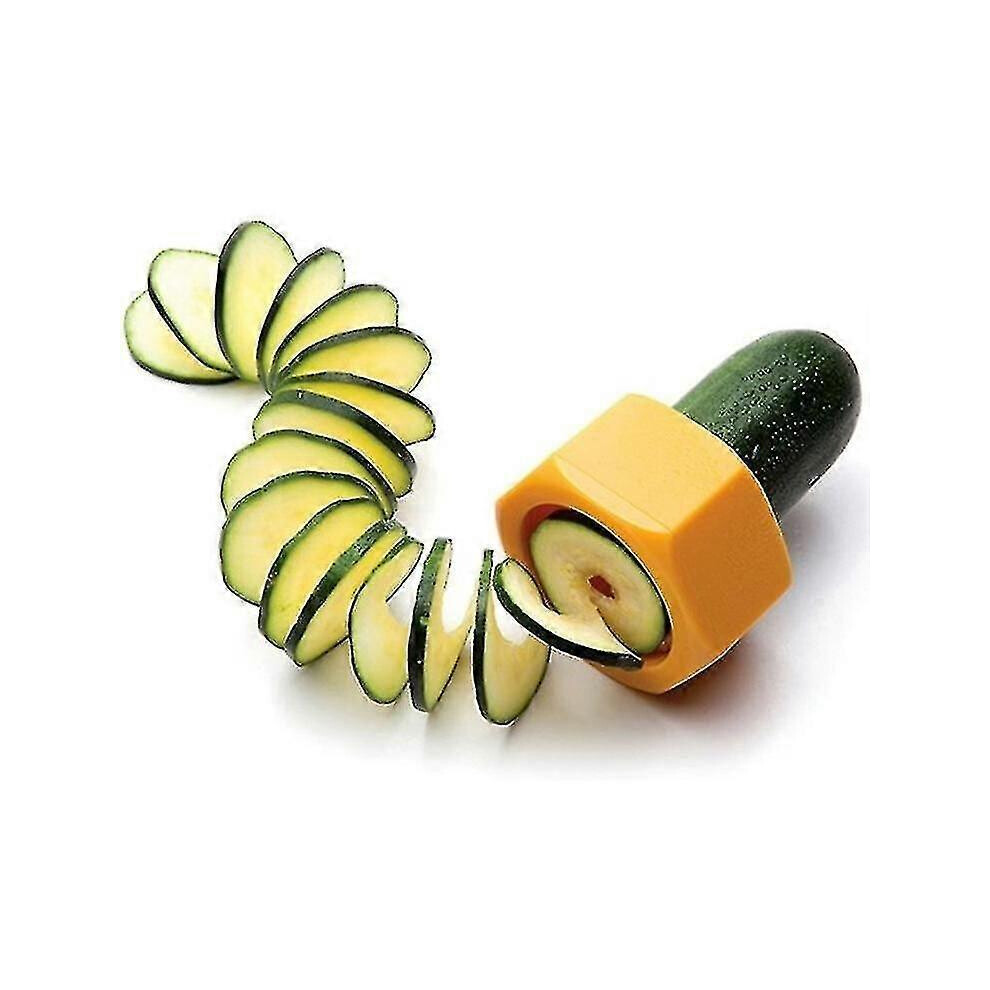 Spiral Cucumber Cutter, Vegetable, Fruit and Salad Cutter, Kitchen Gadget, Kitchen Tool