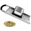 Stainless steel spaetzle maker with comfortable handle 1