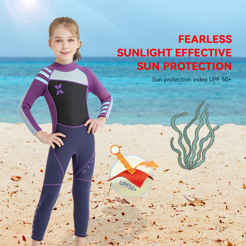 Kid Wetsuit One Piece Neoprene Swimsuit 2