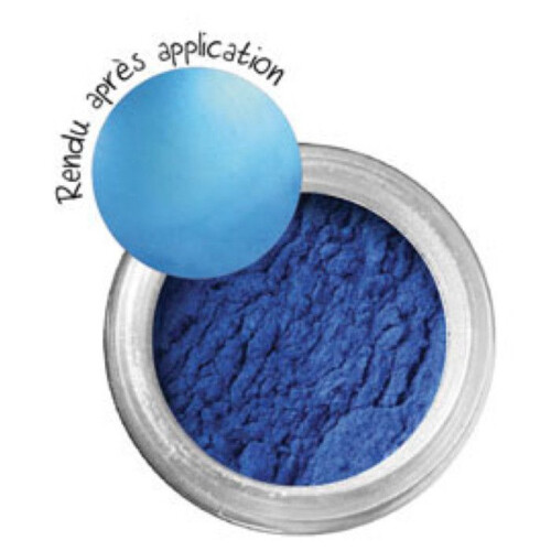 Graine Créative - Puder mit metallischem Effekt Saphir 1