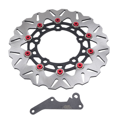 Motorcycle Front Wheel Brake Disc Rotor 267mm