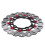 Motorcycle Front Wheel Brake Disc Rotor 267mm 4