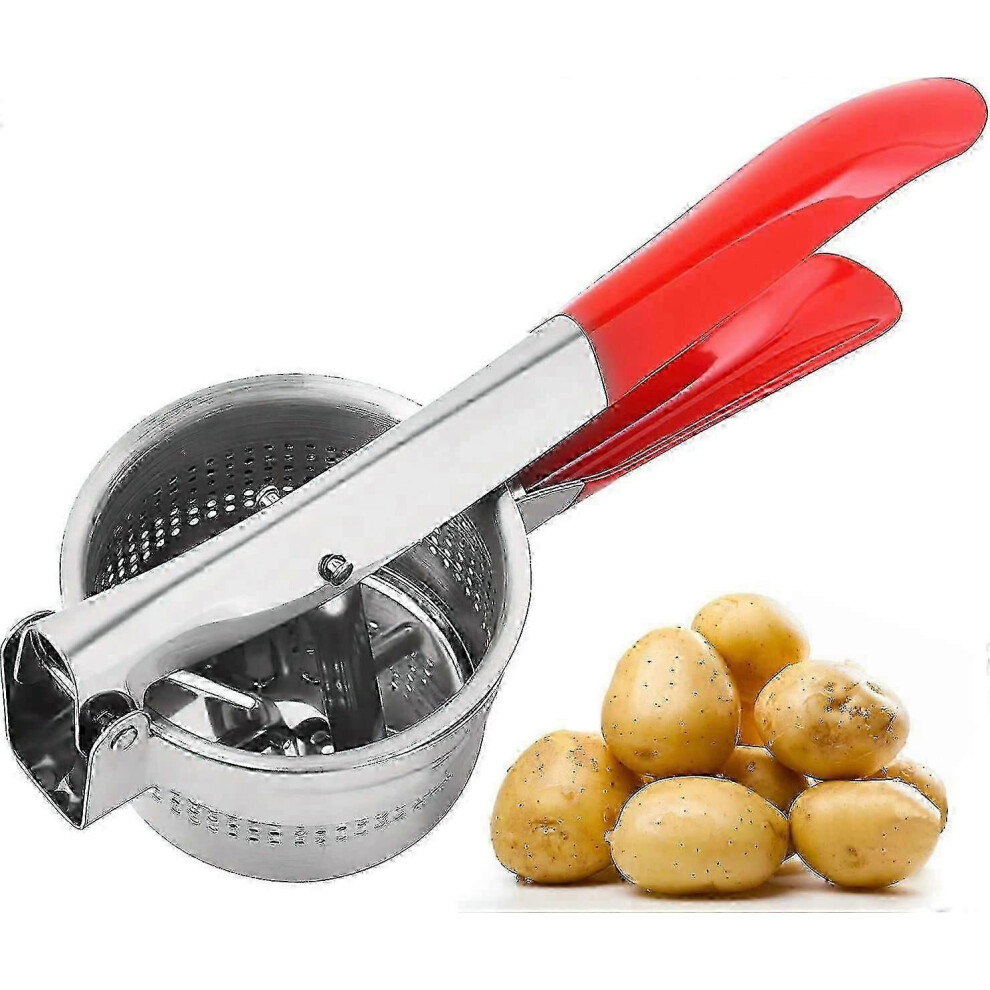 Stainless steel potato masher for mashed potatoes