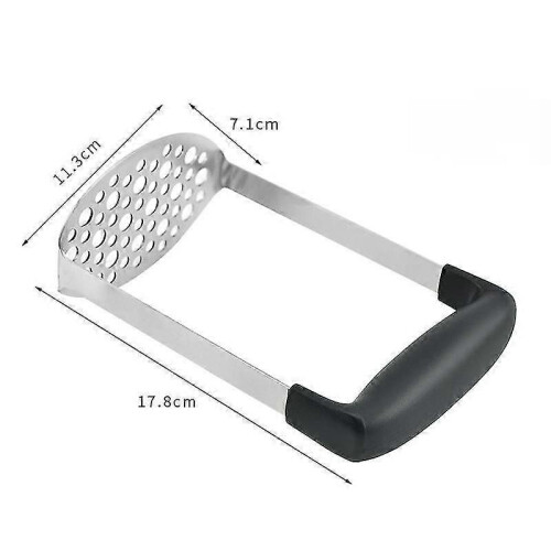 Manual Garlic Press Potato Masher Smooth Masher Crusher Puree Fruit Vegetable Kitchen Tools 2