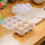 Dustproof 6Grid Eggs Boxes With Lid Transparent PP Egg Storage Container For Home Use 6-Grid Egg Holder 4