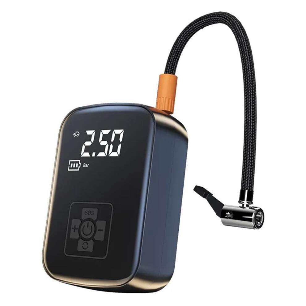 Car Air Compressor Portable Electric 150 Psi Tire Inflator For Bicycle And Motorcycle Wireless Style Rapid Inflation 9393856745203
