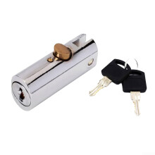 Sliding Cabinet Lock Zinc Alloy Cylinder For File Cabinets, Office Drawers, Toolboxes Includes 2 Keys