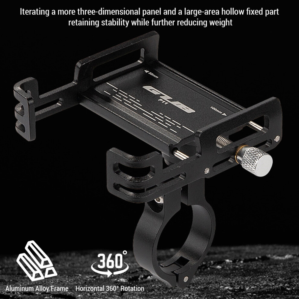 Bike Phone Mount Aluminum Alloy Phone Holder 360 8320539386690