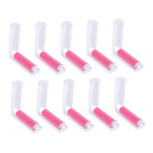 Lint Rollers 10-Pcs Portable Lint Rollers Reusable Sticky Removers For Clothes Pet Hair Carpets Couches Flexible Adhesion