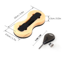 3 PCS Fushion Fin Box Plug Extra Fin Key 9MM Fin
