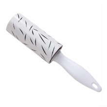 Lint Roller Set With Refills, Pet Hair Cleaner For Clothes, Furniture Dust Remover, Size S White