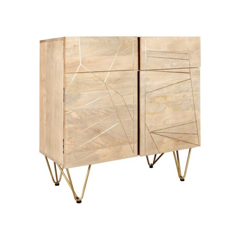 Light Gold 2 Door Medium Sideboard 1