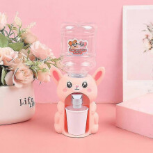 (A1 Kaninchen) Mini-Wasserspender für Kinder Geschenk Cutewater Saft Milch Trinkbrunnen-MXBC