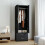 Living And Home (Black) Modern 2-Door Wardrobe with 2 Drawers 1