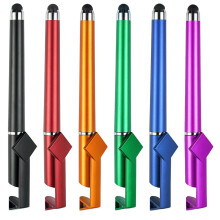 Tablet Pen 12-Piece Set For Touching Screen Devices With Ballpoint Phone Stand Capacitive Tool