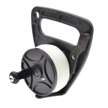 Diving Line Reel 150Ft Scuba Ratchets With Handle Stop Switches Finger Spool Thumb Stoppers