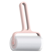 Hair Stick Device For Clothes Lint Removal, Silky Smooth Hair Eraser, Reusable Sticky Remover, Pink