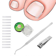 50pcs  set Ingrown Nail Pad Embedded Toe Nail Correction Pads Nail Artifacts Orthopedic Man Woman Professional Foot Care Tool