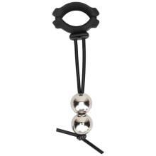 Silicone Penile Stretcher Weight Hanger with Two Ball Design