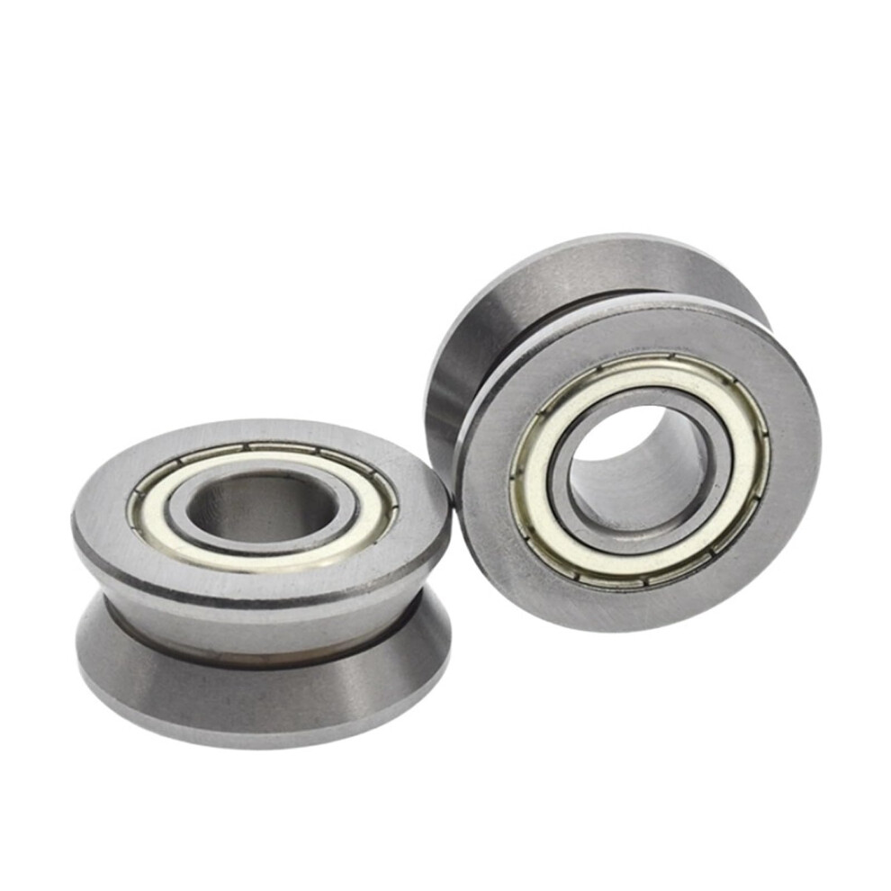 V-Groove Guide Roller Bearing L201 Zz 2Rs, 12Mm Inner Diameter, 41Mm Outer Diameter, 20Mm Height, 1 Piece 9084446942224