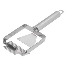 Strong Double Scraper Beehive Tool With Stainless Steel Handle And Double Head For Recessed Area Access