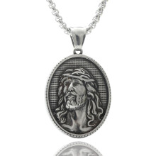 Hip Hop Stainless Steel Necklace Vintage Neck Chain for Men-17
