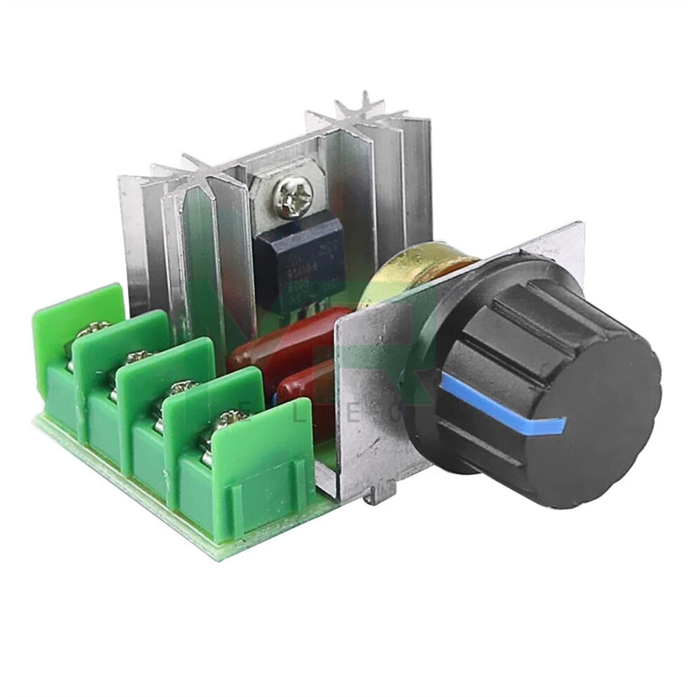 Ac 220V 2000W Scr Voltage Regulator Dimming Module With Electronic Starter Thermostat Speed Controller 1Pcs 9084446942484