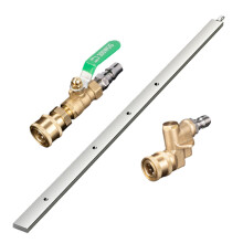 Radiator Cleaning Wall 60 Cm Car Radiator Rod With Valve Air Pipe Quick Coupling And Joint For Cars Trucks Motorhomes