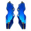 Covers Set 3D Wheel Hub Covers For Auto B Blue Portable Hub Protector Multifunctional Decorative Brake Protector 1