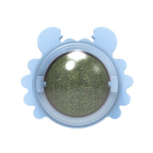 Catnip Balls for Cat Wall Portable Edible Balls Rotating Ball Toy Removable Catnip Lick Toy for Cats Kitten