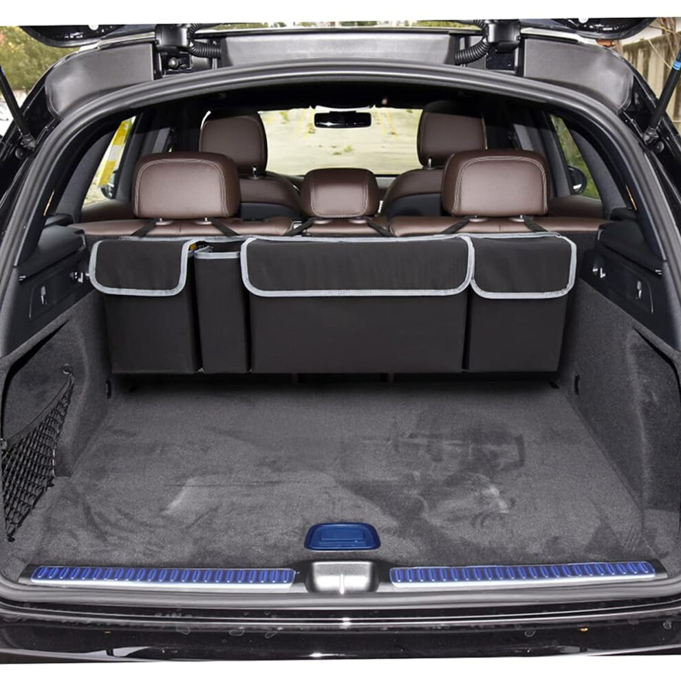 Car Boot Organiser For Peugeot 508 607 806 807 1007 2008 3008 5008 Rifter Bipper Rcz Durable Collapsible With Adjustable Straps 9016109892881